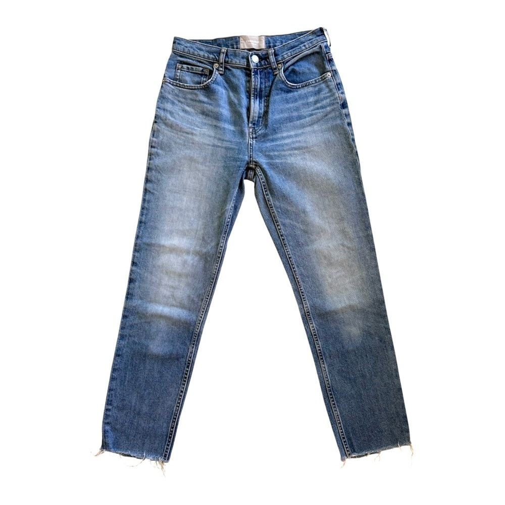 Everlane The Cheeky Straight Leg Jeans in Light Blue Wash - Size 26 Crop